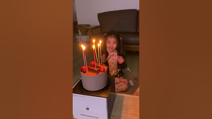 할머니 생일 축하 노래부르는 지우#생일축하