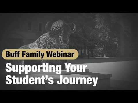 Buff Family Webinar: Supporting Your Student's CU Boulder Journey | CU Boulder