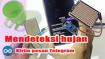 Mendeteksi Hujan kirim Notif ke Telegram | ESP32