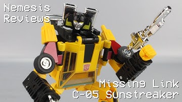 Nemesis Reviews Transformers Missing Link C-05 Sunstreaker