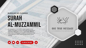 Surah Al-Muzzamil (The Enshrouded One) - Yahya Raaby - Arabic and English Translation - سورة المزمل