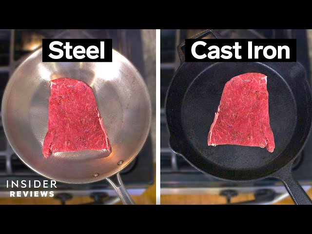 Why Stainless Steel Pans Are Better Than Cast Iron 