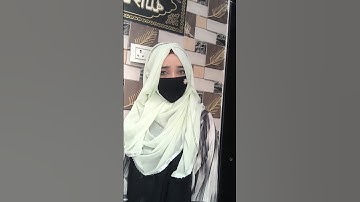Beautiful 😍 hijab Tutorial|| Party wear hijab Tutorial 🌟#shorts #youtubeshorts #love #hijabtutorial