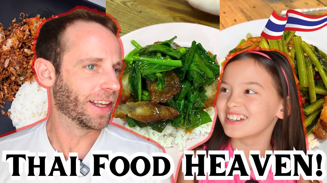 Our FIRST MEAL in THAILAND after Moving from USA! (It's WAY BETTER than American food!)