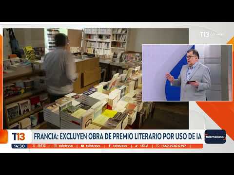 Francia: excluyen obra de premio literario por uso de IA