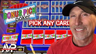 This New Bonus Pick Video Poker is INSANE! 😮 screenshot 4