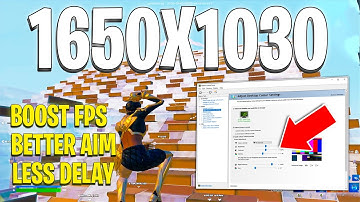 Best Competitive Stretched Resolution + Color Settings in Fortnite Chapter 4! (MAX FPS & Less Delay)