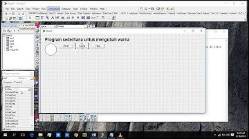 PD2  Program Ubah Warna Sederhana   Delphi 7