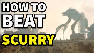 How to Beat THE SPIDER CREATURES in Scurry