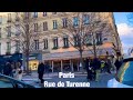 Paris city walks   Rue de Turenne   Paris,France 4K