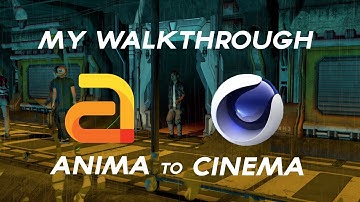 AXYZ design /Anima to Cinema 4D / Walkthrough / Easy way to create a crowd animation.