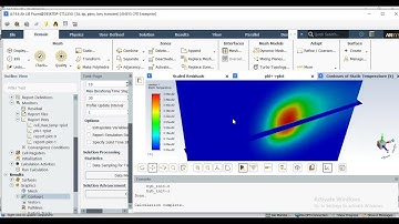Battery Simulation with Liquid Cooling in Ansys