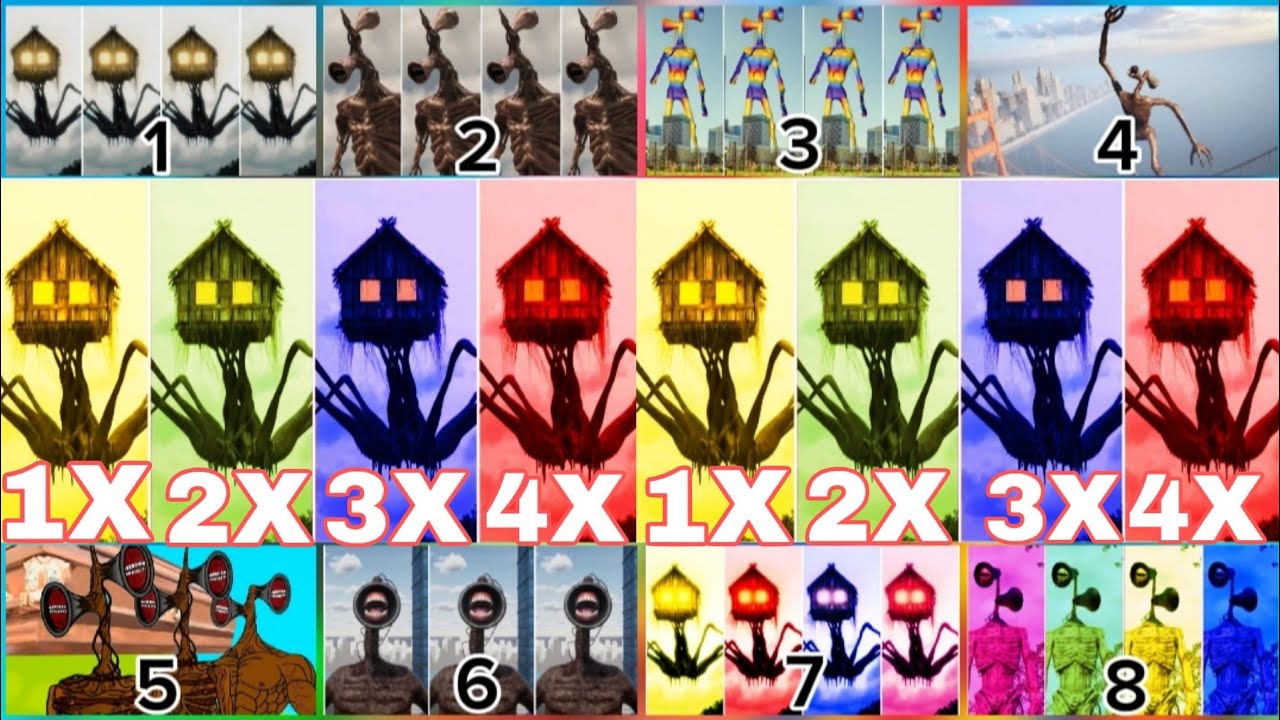 Siren Head Mix Combo Coffin dance Meme Song (Cover) | Siren Head Mega Battle Coffin Dance Song|