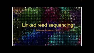 Linked read sequencing