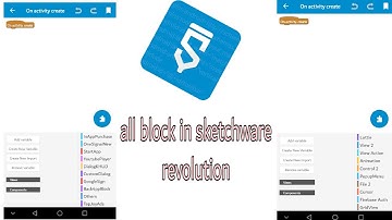 How to add all blocks in sketchware revolution