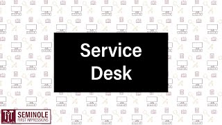 First Impressions: Strozier Library Service Desk