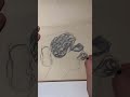 Drawing my intrusive thoughts...