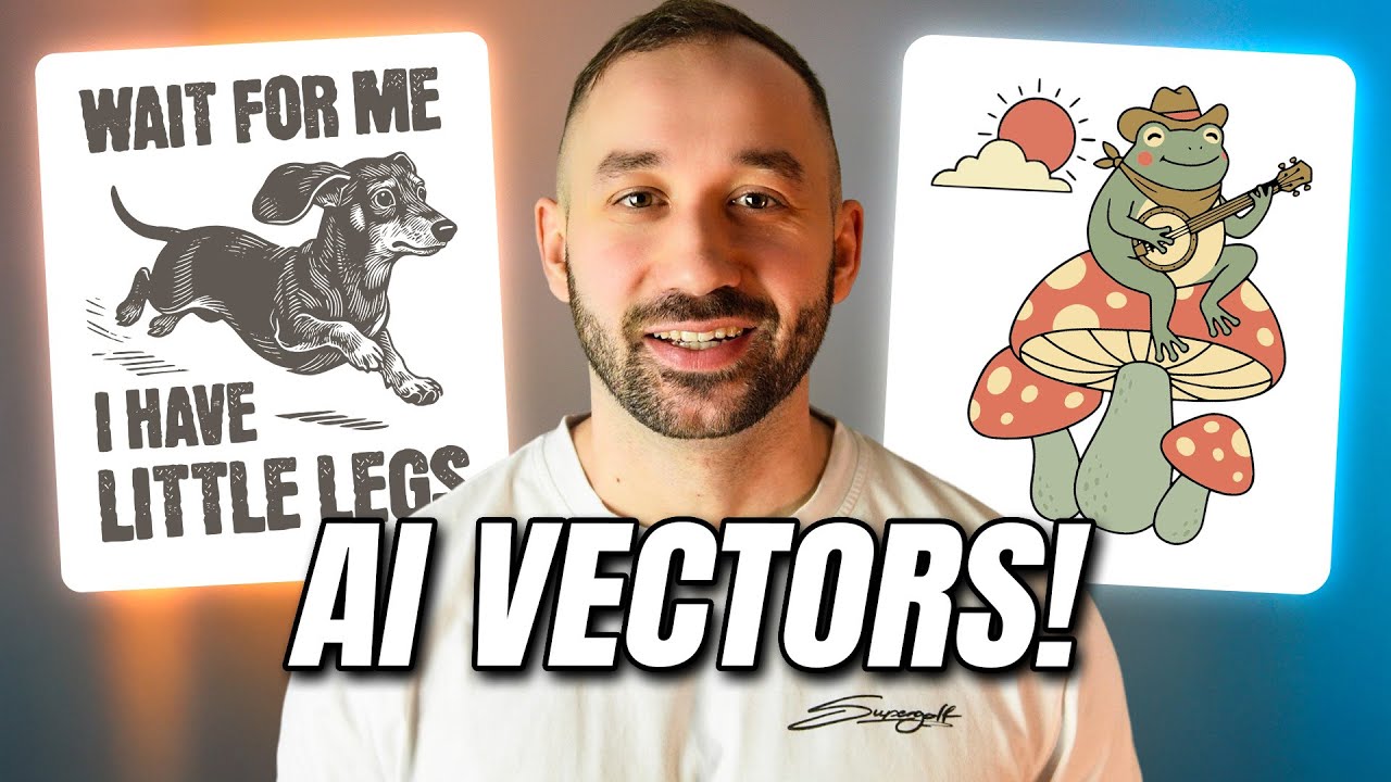 EASY T-Shirt Designs w/ Kittl Ai VECTOR Generation