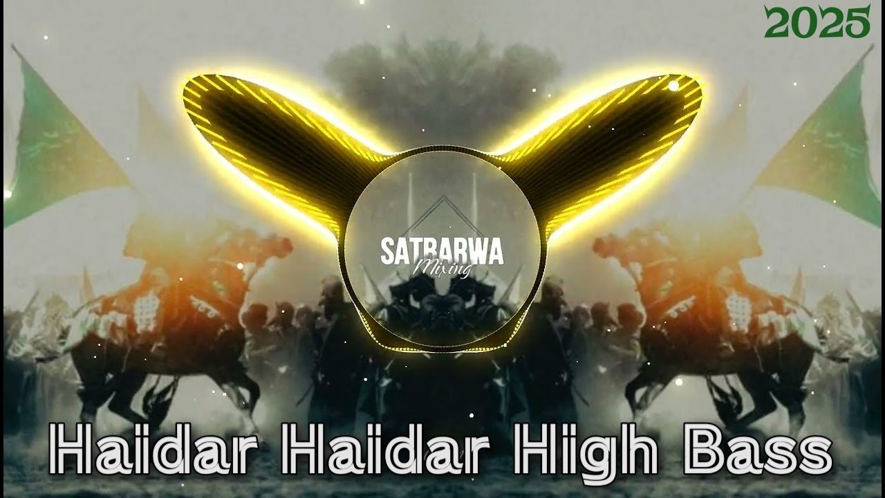 HAIDAR HAIDAR DJ ⚔️| Edm Blaster Remix🔥| Hum Aashiq Kiske Haider Ke dj | Dj Injmam X Dj Aalam Palamu
