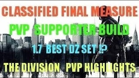 1.7 FINAL MEASURE CLASSIFIED INSANE PVP BUILD!