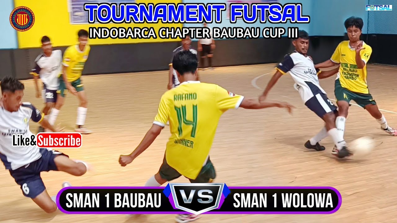 INDOBARCA CUP 2023 | SMAN 1 BAUBAU A VS SMAN 1 WOLOWA (1-1) ADU PENALTI (5-4) INDOBARCA KOTA BAUBAU