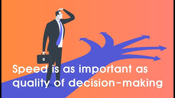 Short Story: Speed is as important as quality of decision-making (Bain & Company)