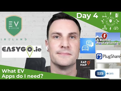 What Apps do I need as an EV Driver? - Day 4 - EV Review Ireland 30 Day Challenge