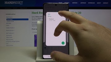 How to Add Event to Calendar in SAMSUNG Galaxy Note 20 – Set Up Reminder