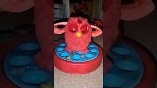 meet Doh-Dee, a red "prototype" furby connect... not literally #concept #prototype #furby