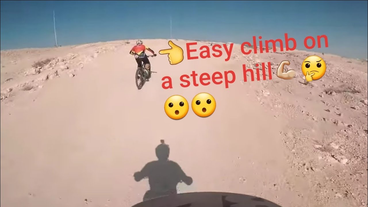 How to easily climb steep hill on Mountain bike😅 😎 YouTube