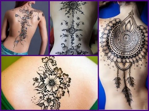 Henna Designs for Beginners for Your Back