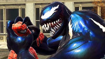 All Venom Scenes - Spider-Man: Web of Shadows