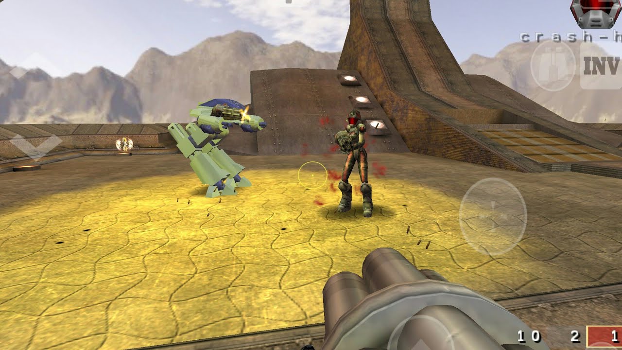 Quake 3 Arena HD Touch for Android, Mod Quake Draiv HD.(mod core)