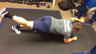 Swimmer Planks