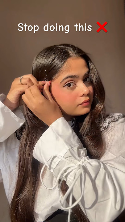 Bobby pin hack 🎀 #relatable #hairstyle #shortsvideo #bobbypin