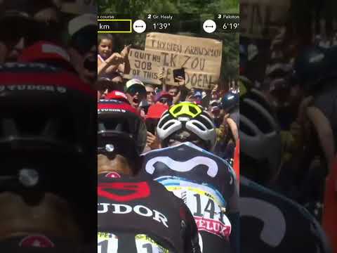 The best sign of the Tour de France? 🪧 #cycling #tourdefrance