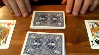 cops and robbers magic card trick