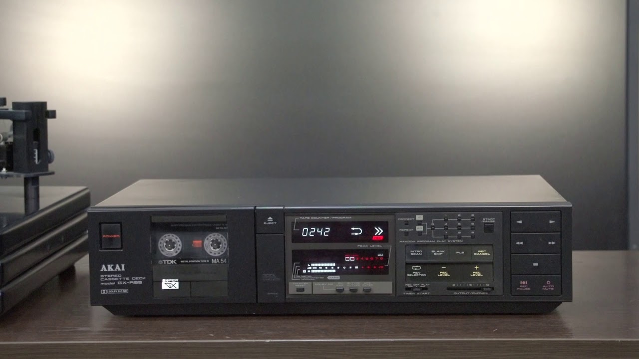 AKAI GX-R55 ￥64,800(1984年頃) 20Hz-19kHz - YouTube