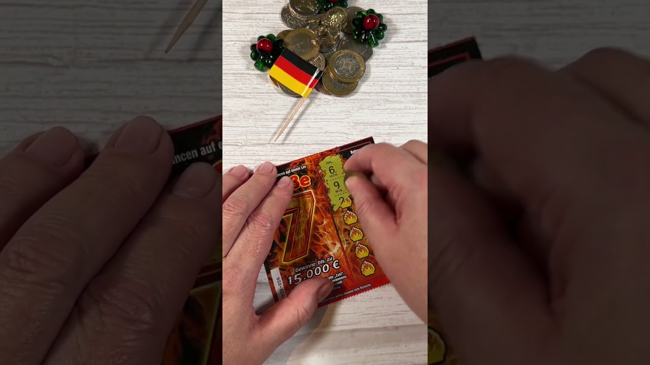 Rubbellos Heisse 7 DE: Glück für Rubbellose? short 