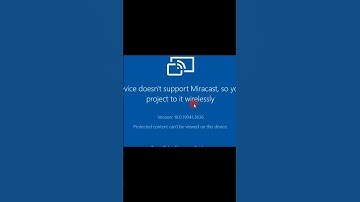 The Device Does Not Support Miracast,so you can not Project to it wirelessly