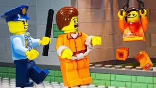 The Most INSANE Escape from Jail - LEGO City Police Prison Break | REO Brickfilm