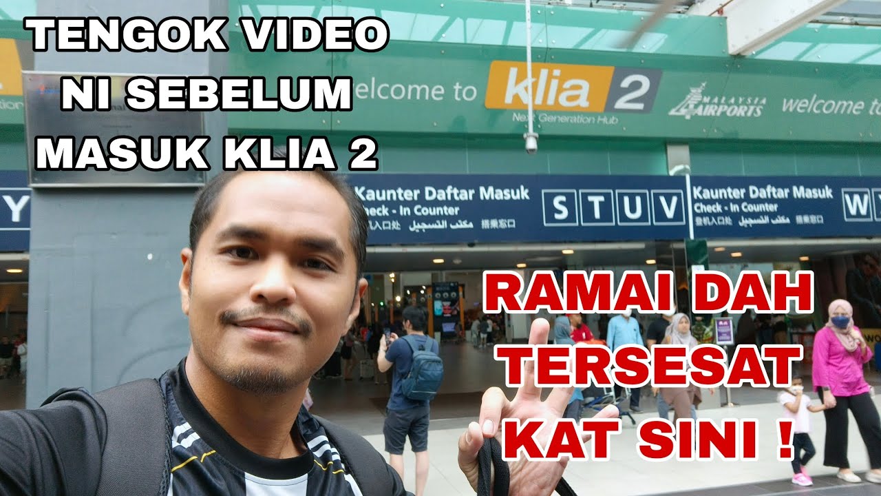 Cara naik pesawat AirAsia dari KLIA 2