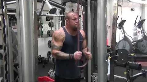 Band Pushdowns - Tricep Exercises