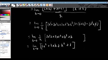 Derivatives Using Limit Definition