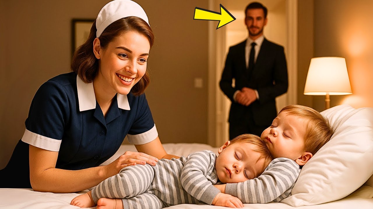 DIE ZWILLINGE DES VERWITWETEN MILLIONÄRS SCHLIEFEN ÜBERHAUPT NICHT, BIS DIE NEUE NANNY ETWAS TAT