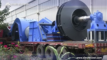 Induced draft fan for cement line