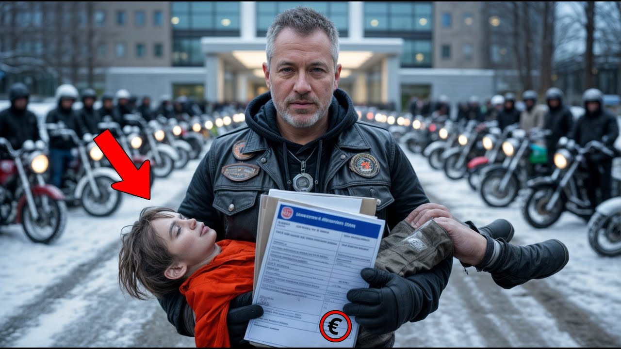 Obdachloser Junge bricht nach Rettung des Biker-Vaters zusammen – Fund enthüllte alles