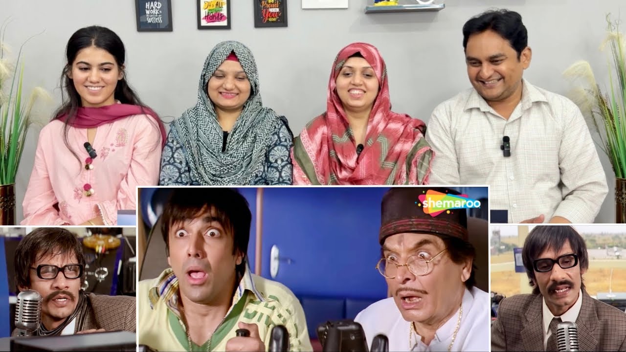 Dhamaal Funny Scene Reaction! | Aeroplane Comedy Scene | Vijay Raaz | Asrani | Aashish Chaudhary