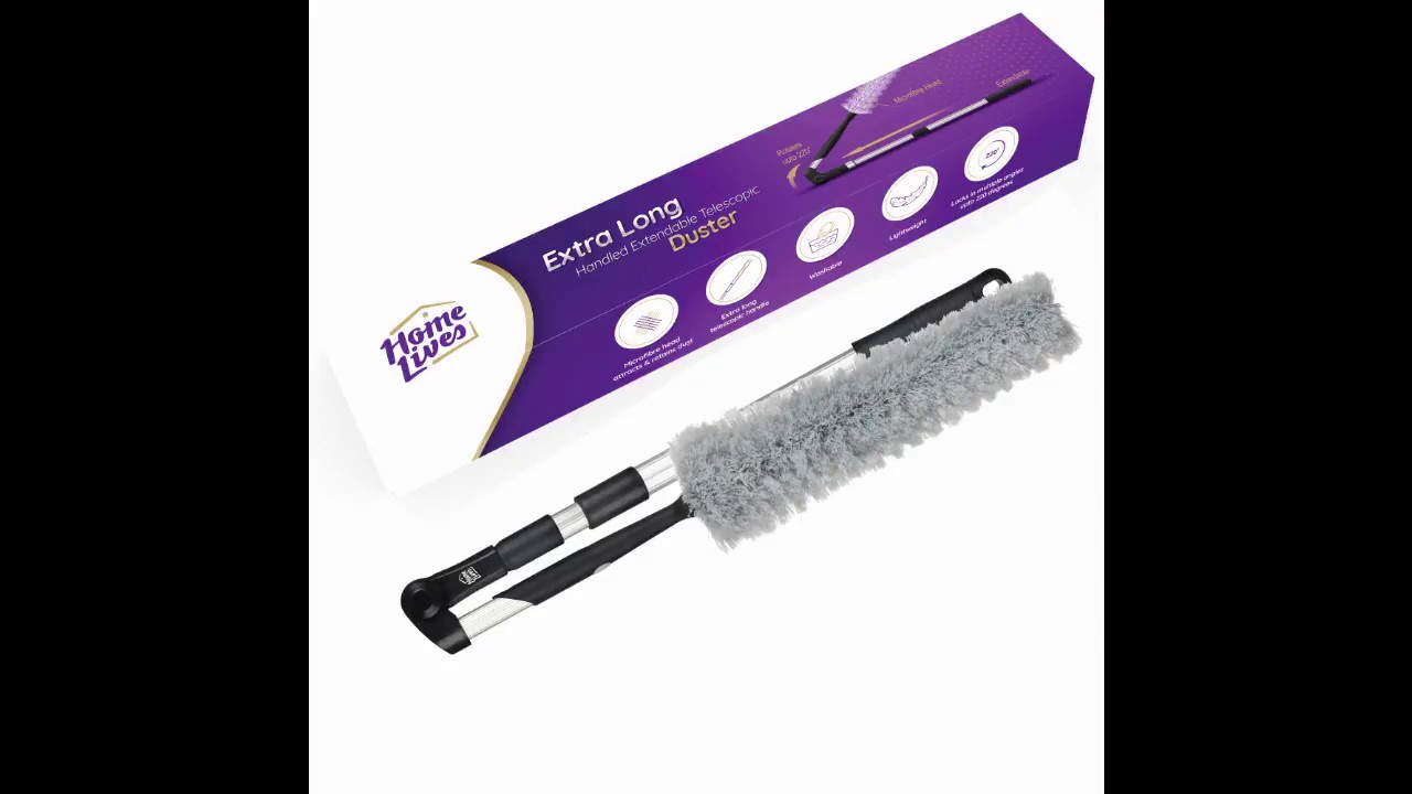 How to use your Home Lives Extra Long Handled Extendable Telescopic Duster