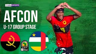 Angola vs Central Africa | AFCON 2025 U17 HIGHLIGHTS | 04/07/25 | beIN SPORTS USA